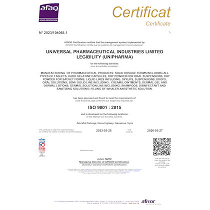 Certificate Preview