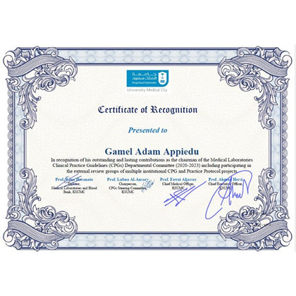 Certificate Preview